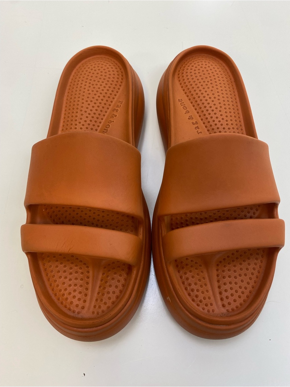 rag & bone Terracotta Slide Sandals